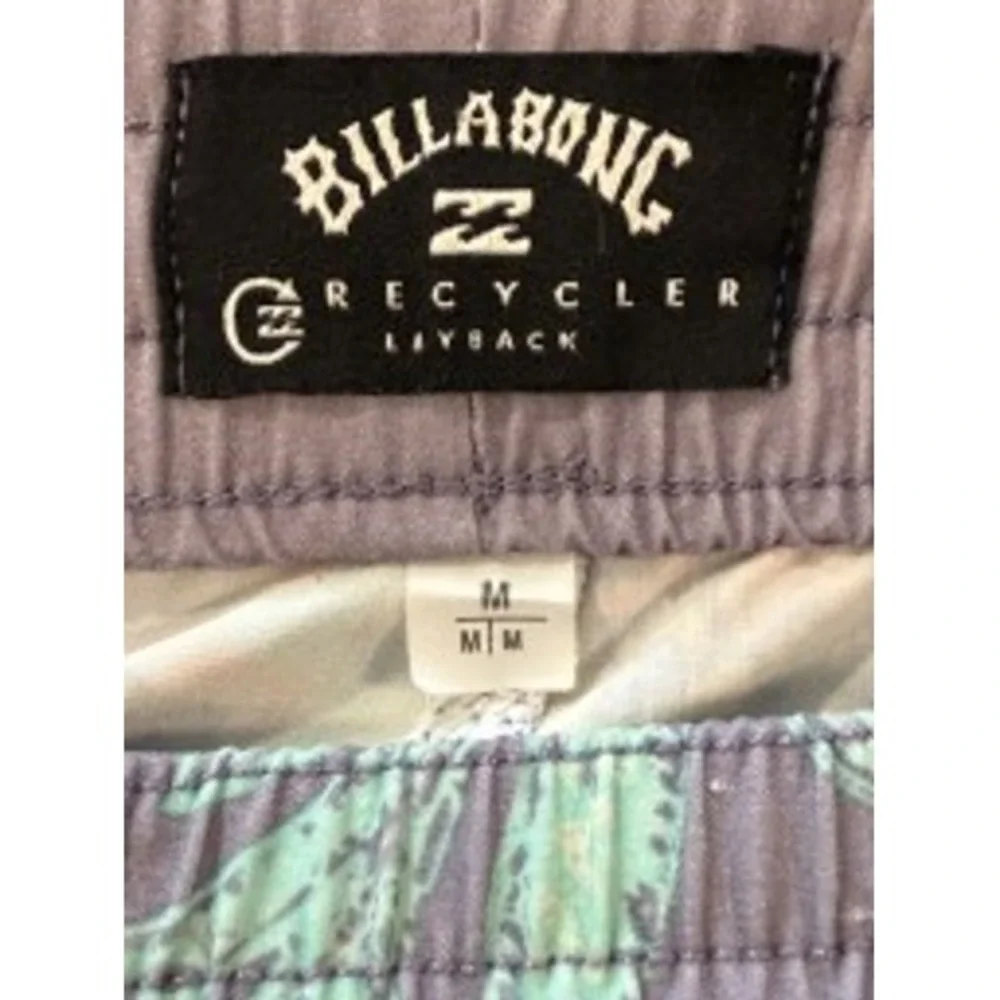 Billabong Good Times Recycler Layback Board Shorts Paisley Size‎ Medium